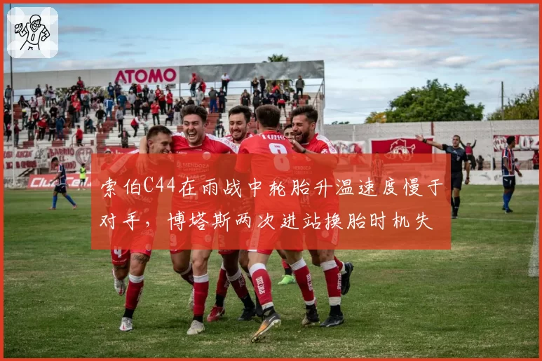 索伯C44在雨战中轮胎升温速度慢于对手，博塔斯两次进站换胎时机失误